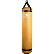 PROLAST Heavy Punching Bag 5 ft UNFILLED -Great for Boxing, MMA, Muay Thai - Unfilled  Yellow