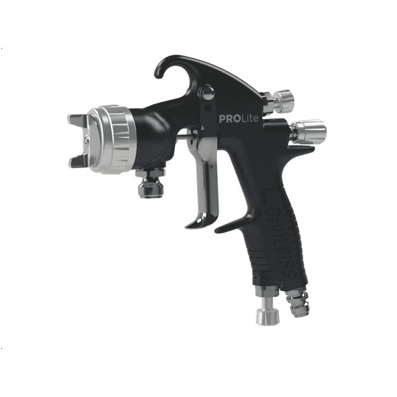 DeVilbiss PROLite Spray Gun Performance, Stainless Steel Nozzles, Aluminum