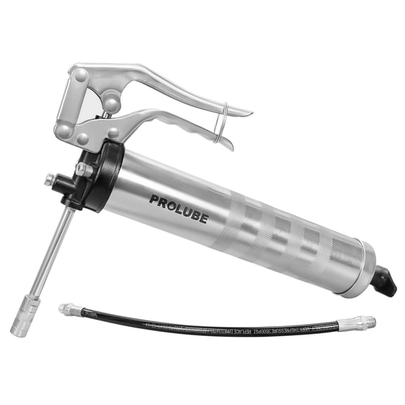 PROLUBE Dual Discharge, Aluminum Pistol Grip Grease Gun