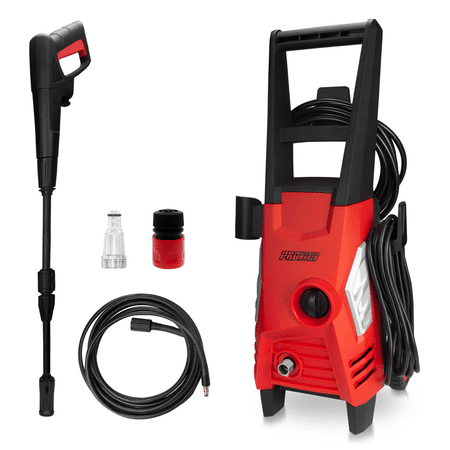 PROMAKER Pressure Washer 1950 PSI, Power Washer Machine 1.45 GPM with Adjustable Spray Nozzle, Electric Pressure Washer for patios, Cars, Homes and Driveway, 12.8 AMP