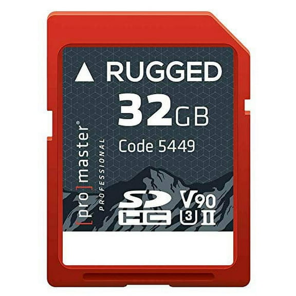 ProMaster Rugged SD Memory Card - UHS-II V90 - 32GB