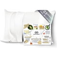 thumbnail image 1 of PROMEED 100% Mulberry Silk Pillowcase White with Zipper, Natural 23 Momme Silk Pillow Case for Sensitive Skin, Soft Anti Acne Pillowcase (Standard 20"x26", White), 1 of 7
