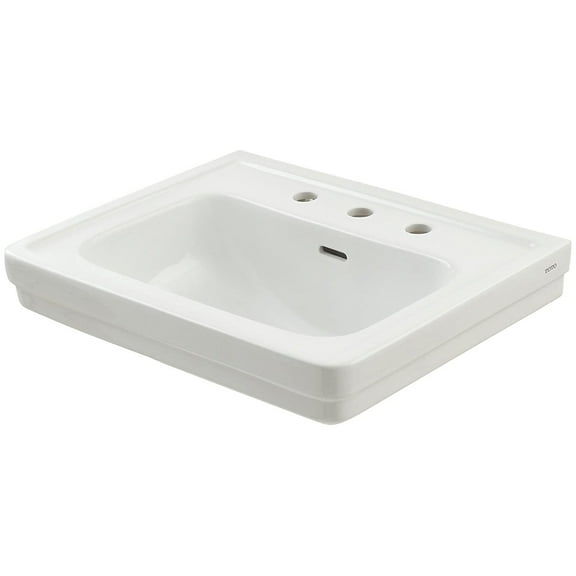 PROMENADE 8" CTR 24" LAVATORY COTTON