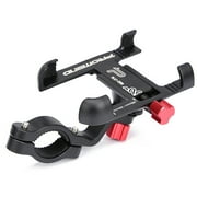 PROMEND Strong Aluminum Alloy Bike Phone Mount, Motorcycle Phone Holder, Rotation, Adjustable Phone Cradle - Perfect for Enthusiasts