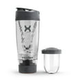 thumbnail interactive-video image 1 of PROMiXX PRO Electric Shaker Bottle – Cool Gray, 20oz Cup, 1 of 12