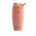 thumbnail image 1 of PROMiXX Protein Shaker Bottle - Premium Stainless Steel Cup (18oz, Coral), 1 of 10