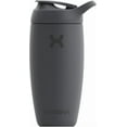 thumbnail image 1 of PROMiXX Protein Shaker Bottle - Premium Stainless Steel Cup (18oz, Graphite Gray), 1 of 9