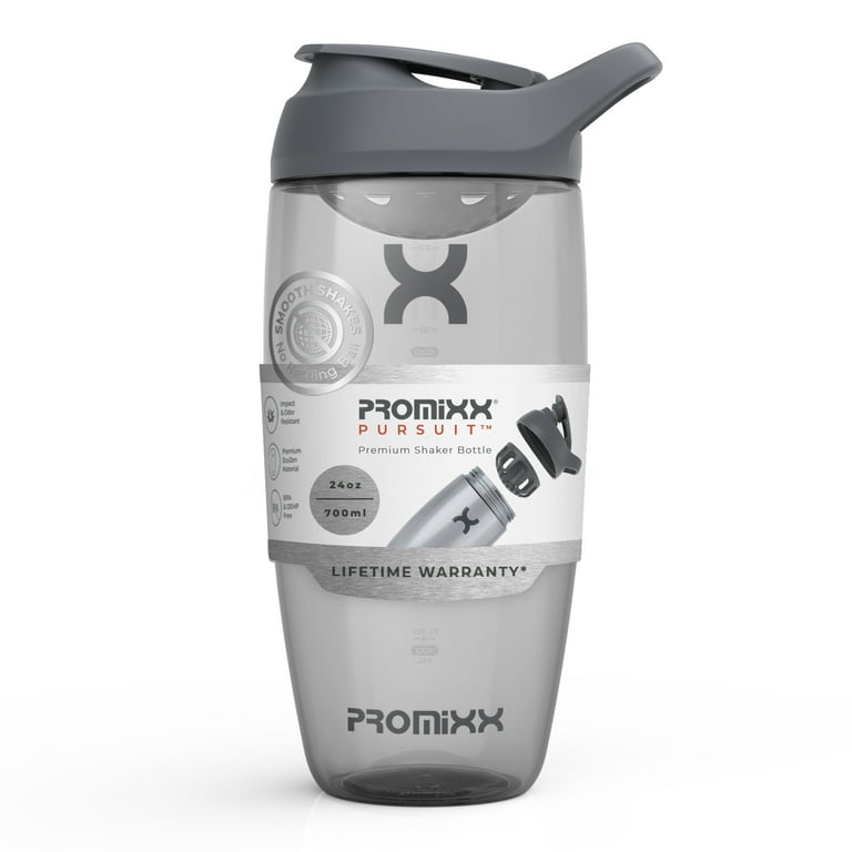 Protein Shaker Bottle Electric - 24 oz Premium Gym Accessories