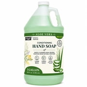 PRONAIL - Liquid Hand Soap Refill, Aloe Vera, 1 Gallon - Deeply Cleanse and Hydrates, Leaving your hands Fresh and Soft - Moisturizing and Foaming Liquid Soap, Bulk