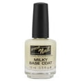 PRO NAIL NAIL SYSTEMS Milky Base Coat for Nail Polish, 0.5 Oz