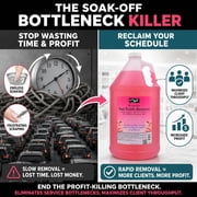 PRONAIL - Non-Acetone Nail Polish Remover Professional, Maximum Strength, 1 Gallon