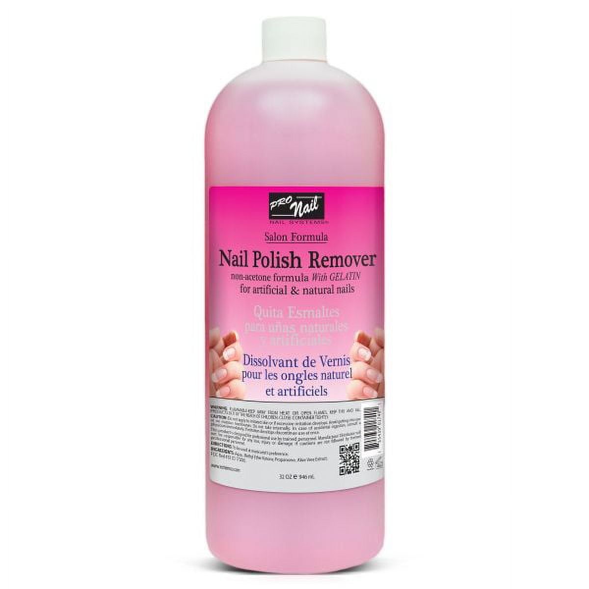 PRO NAIL NAIL SYSTEMS NonAcetone Nail Polish Remover, Professional