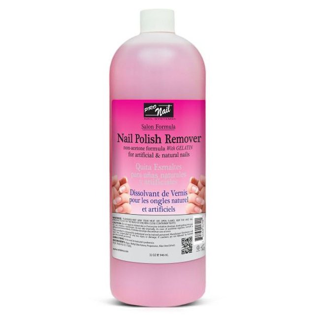 PRO NAIL NAIL SYSTEMS NonAcetone Nail Polish Remover, Professional