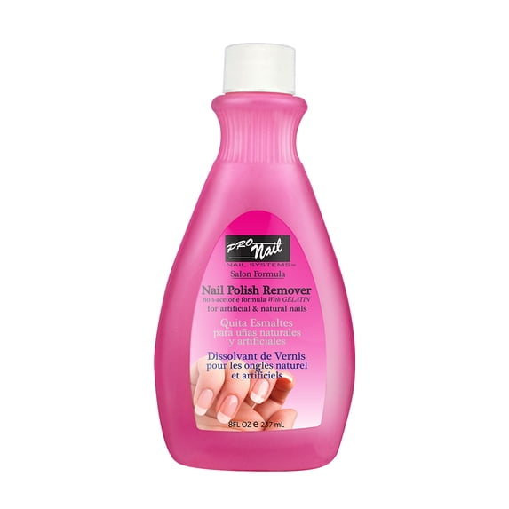 PRONAIL - Non-Acetone Nail Polish Remover, Professional, Maximum Strength, 8 Oz