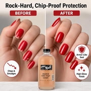 PRONAIL - Quick Dry Nail Polish Top Coat 16 Oz - Professional Strength, Long Lasting, Manicure and Pedicure - Fast Dry, High Gloss Shine and Chip Resistant