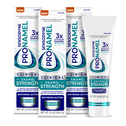 Sensodyne Pronamel Clinical Enamel Strength Toothpaste, Whitening Action, 3.4 oz x 3
