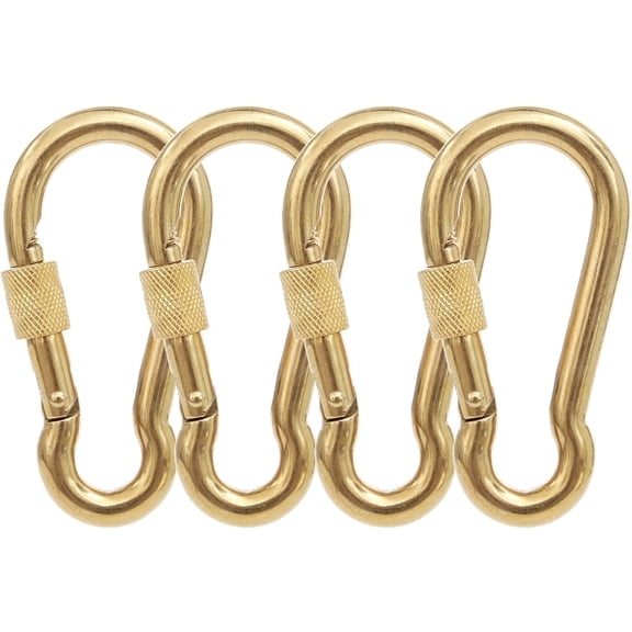 ManKn Locking Carabiners, Heavy Duty Carabiner, 316 Stainless Steel Screw Lock Carabiner Hooks