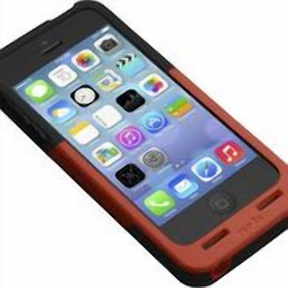 PRONG 01050106 BLK/RD POCKETPLUG CASE & CHARGER FOR IPHONE 5