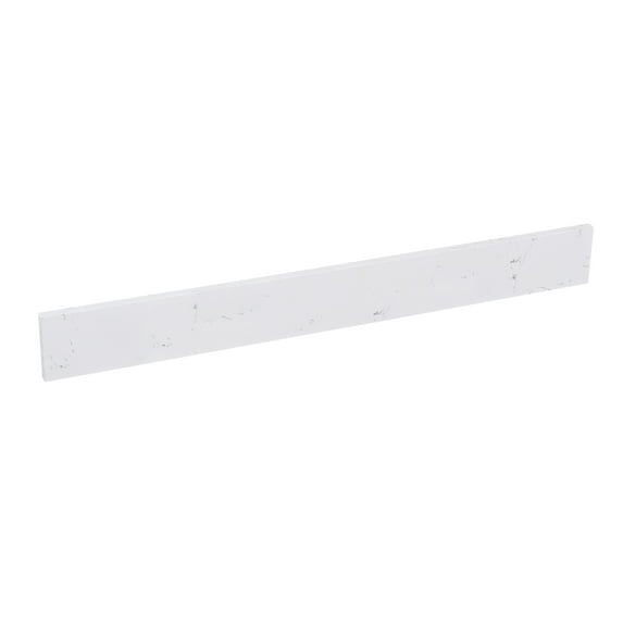PROOX 60 in. W Engineered Stone Bathroom Vanity Top Backsplash in White