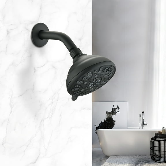 PROOX 7 Spray Patterns Wall Mount Shower Head