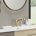 thumbnail image 1 of PROOX 8 in. Widespread Double Handle Bathroom Faucet with Pull Out Sprayer, 1 of 9