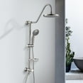 thumbnail image 1 of PROOX Shower System with 8" Rain Shower Head, 5-Function Shower Head with Handheld, Adjustable Slide Bar, 1 of 8