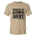thumbnail image 1 of PROPERTY OF GODS ARMY T-SHIRT, 1 of 2