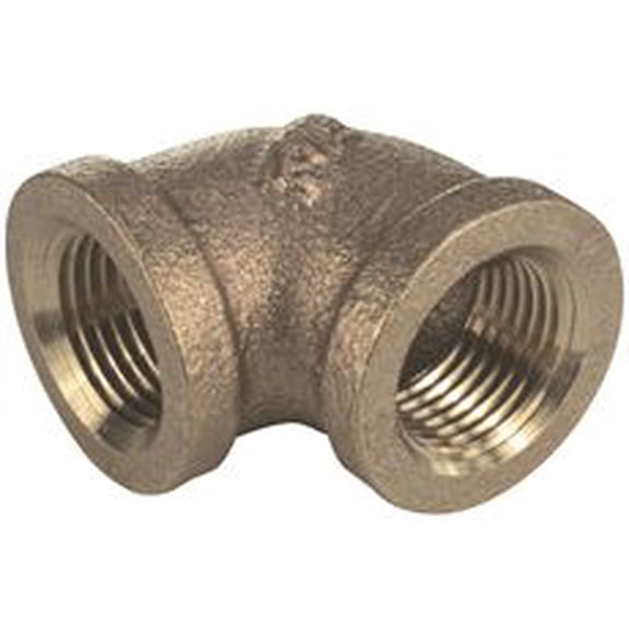 PROPLUS GIDDS-100-4 Brass 90 Degree Elbow, 1/4", Lead Free