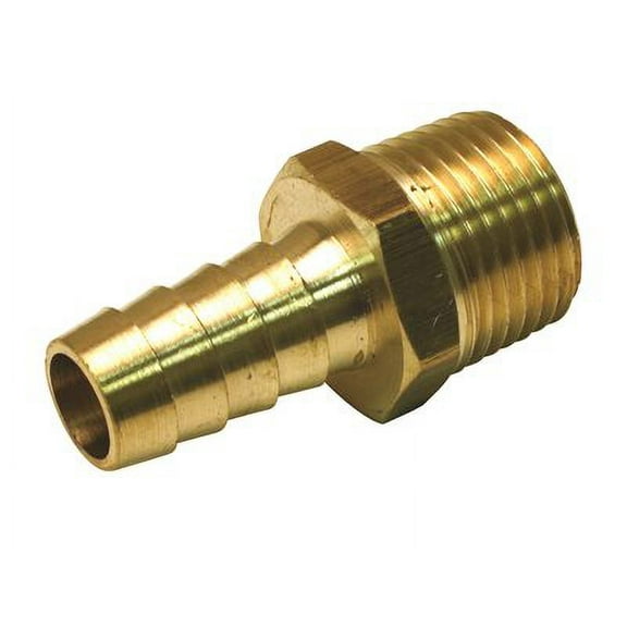 PROPLUS GIDDS-261069 Brass Hose Barb Adapter, 5/8" Barb x 3/8" Mip, Lead Free