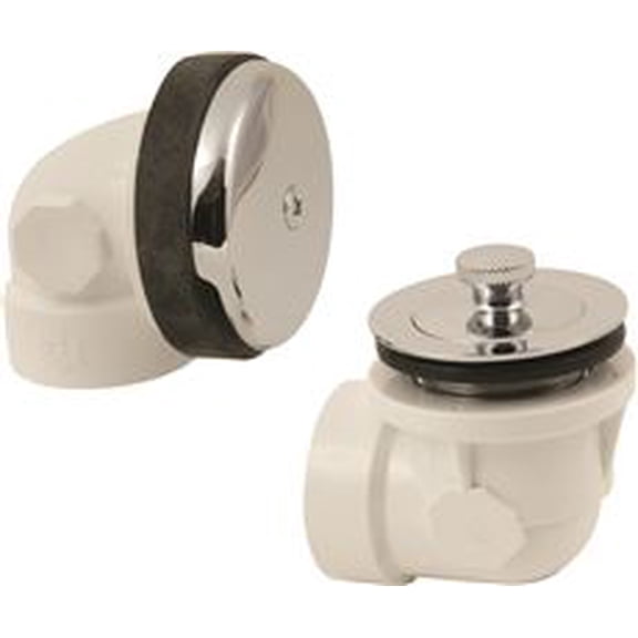 Proplus Lift And Turn Waste And Overflow Kit Abs Bronze