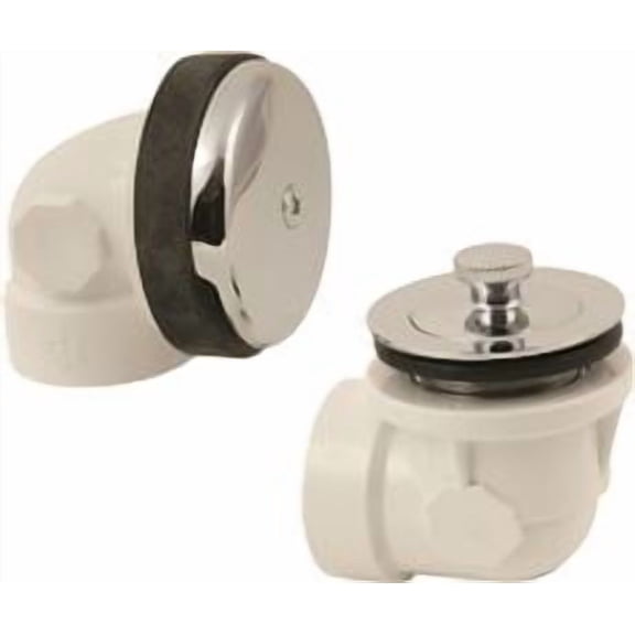 Proplus Lift And Turn Waste And Overflow Kit Pvc