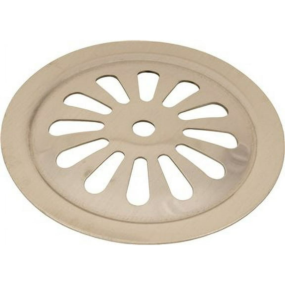 PROPLUS OVERFLOW PLATE WITH SCREW, CHROME PLATED per 11 Each