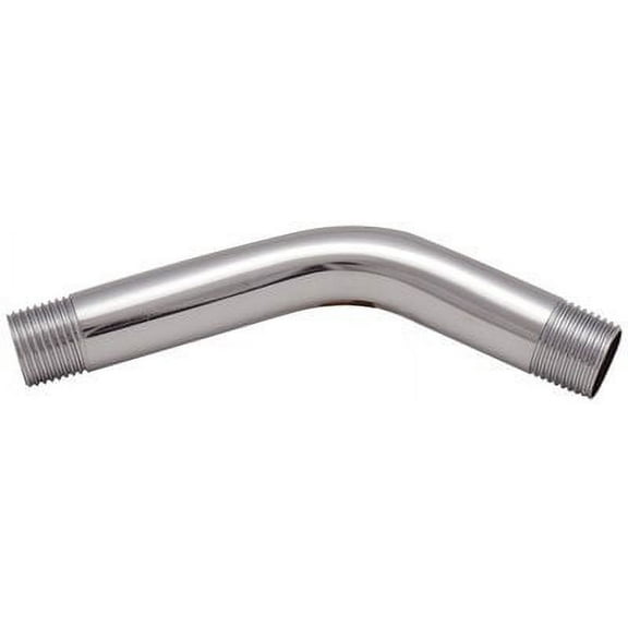 PROPLUS GIDS-7911 8 Inch Chrome Plated Brass Shower Arm Durable Replacement Fitting