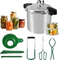 thumbnail image 1 of PROPOTCOKE Pressure Cooker 24 Quart/23 Liter,Pressure Canner with Relief Valve 14 PSI(+/- 5%),2 Canning Racks,Sealing Ring,and Canning Tools, 1 of 8