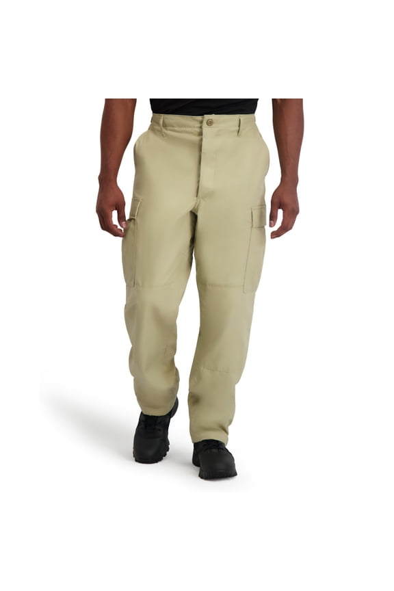 Men's Button Fly BDU Trousers – 60/40 Twill Fabric, 6-Pocket Design