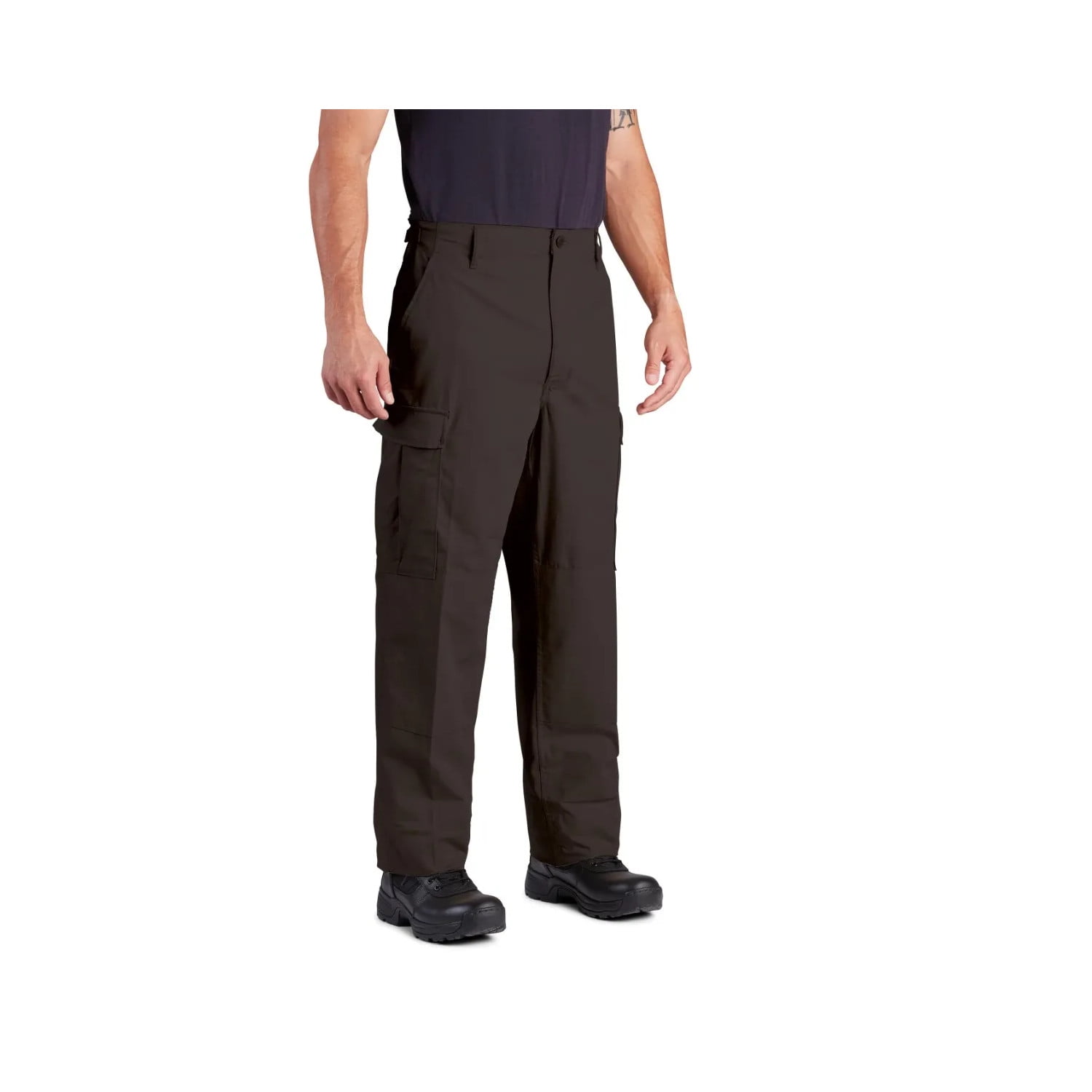 PROPPER Men's Button Fly Trouser - 65/35 Ripstop-Sheriffs Brown-MR ...