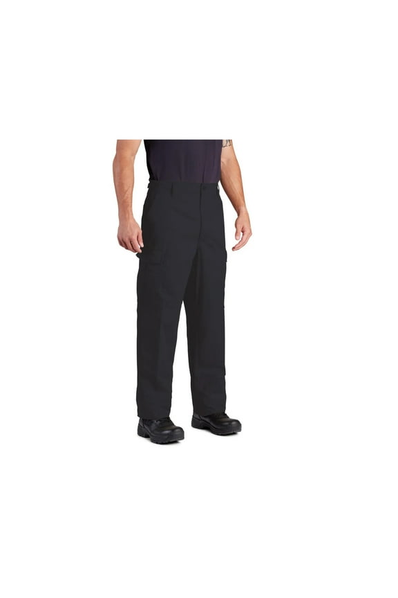 Men's Button Fly Trouser - 65/35 Ripstop-Dark Navy-XLS