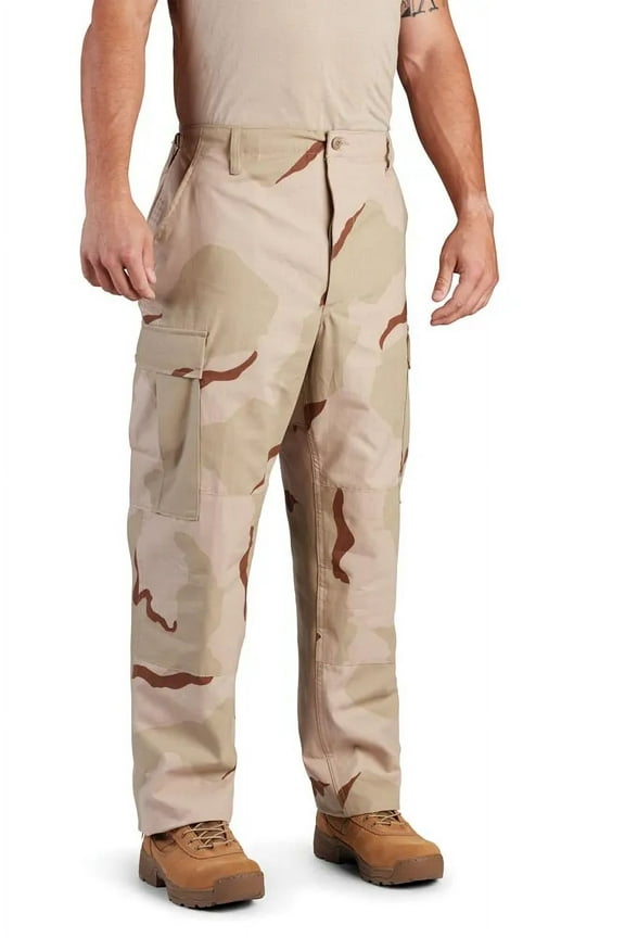 Men's Classic Button Fly Trouser – 100% Cotton Ripstop