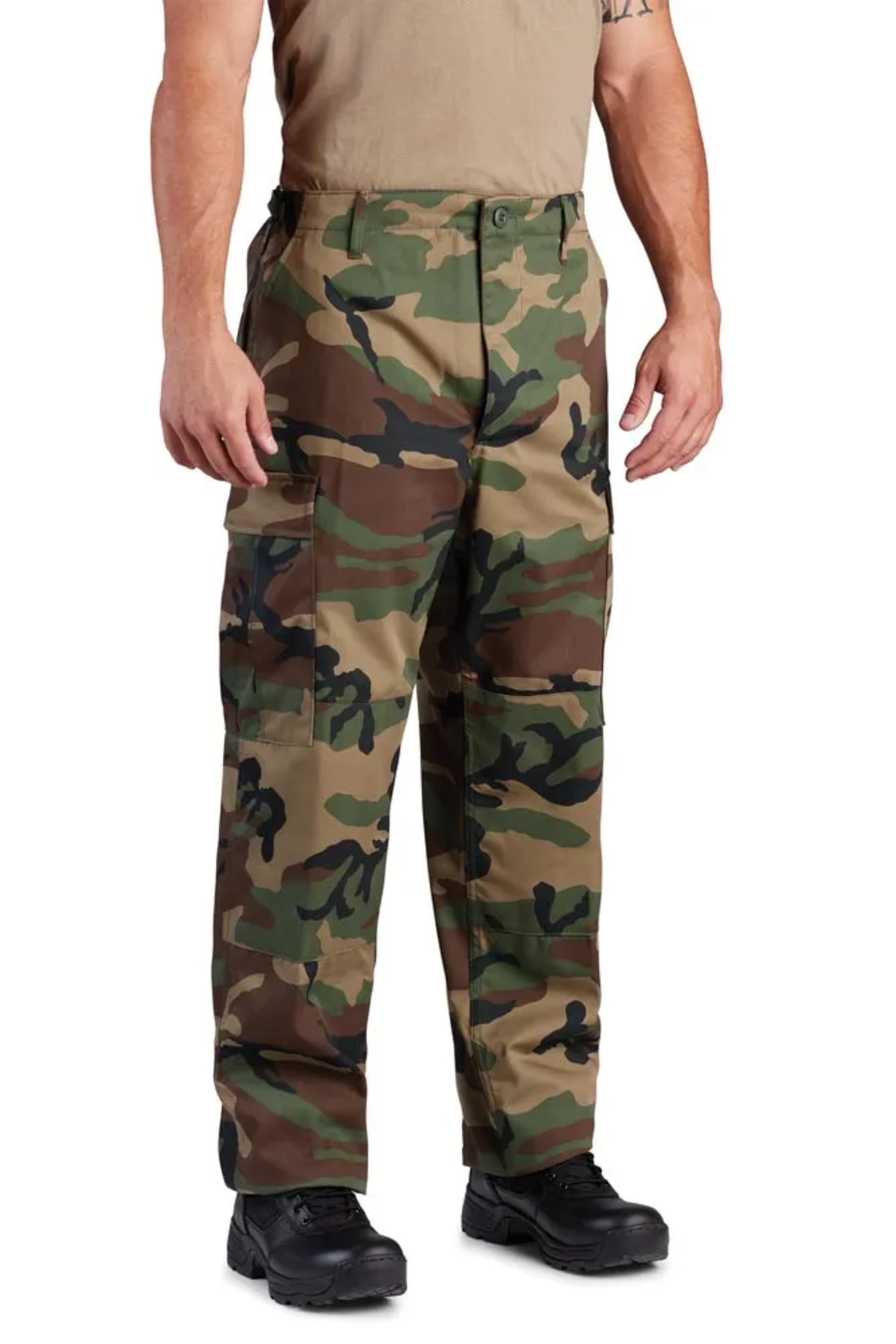 PROPPER Men's Classic Button Fly Trouser – 100% Cotton Ripstop ...