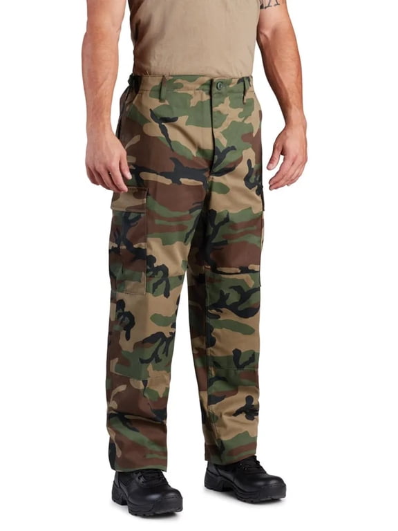 Men's Classic Button Fly Trouser 100% Cotton Ripstop