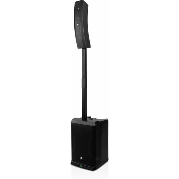 PRORECK 900EX 2000W Peak Portable Line Array Column PA System, 12" Powered Subwoofer with Built-in DSP, TWS Bluetooth