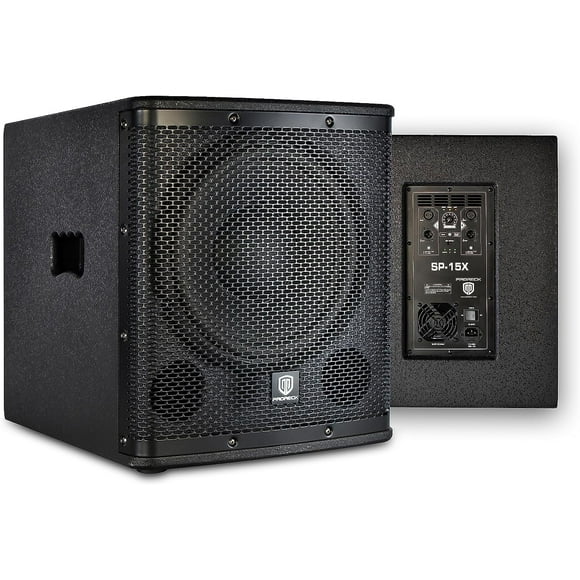 PRORECK SP-15X Active Powered PA DJ Subwoofer Cabinet 15 inch 2000W P.M.P.O (One Subwoofer)