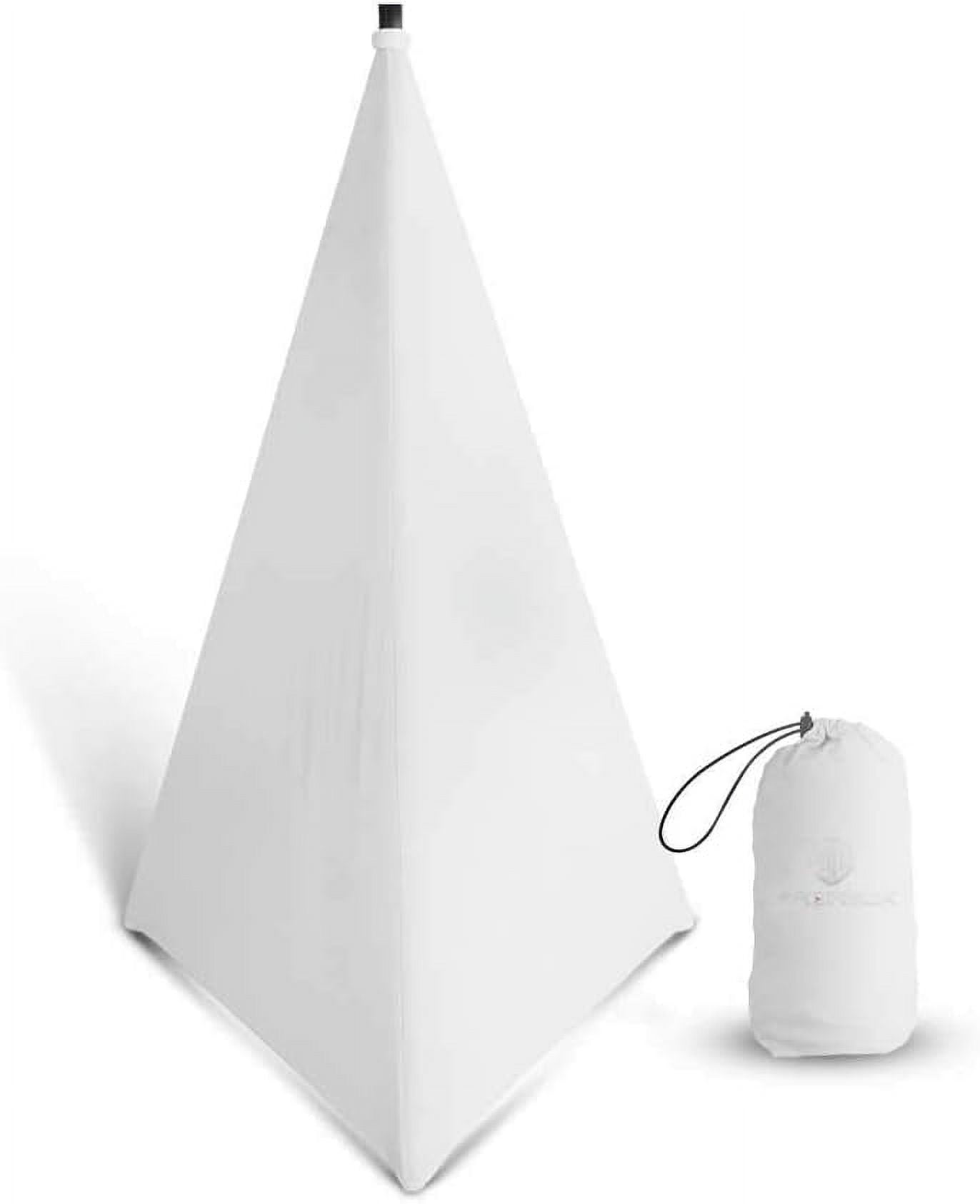 PRORECK Speaker Stand Cover Tripod Stand Skirt Skrim 360 Degree Cover White