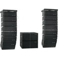 thumbnail image 1 of Proreck Venue Set 10000W Powered PA Speaker System Combo Set , Black, 1 of 9