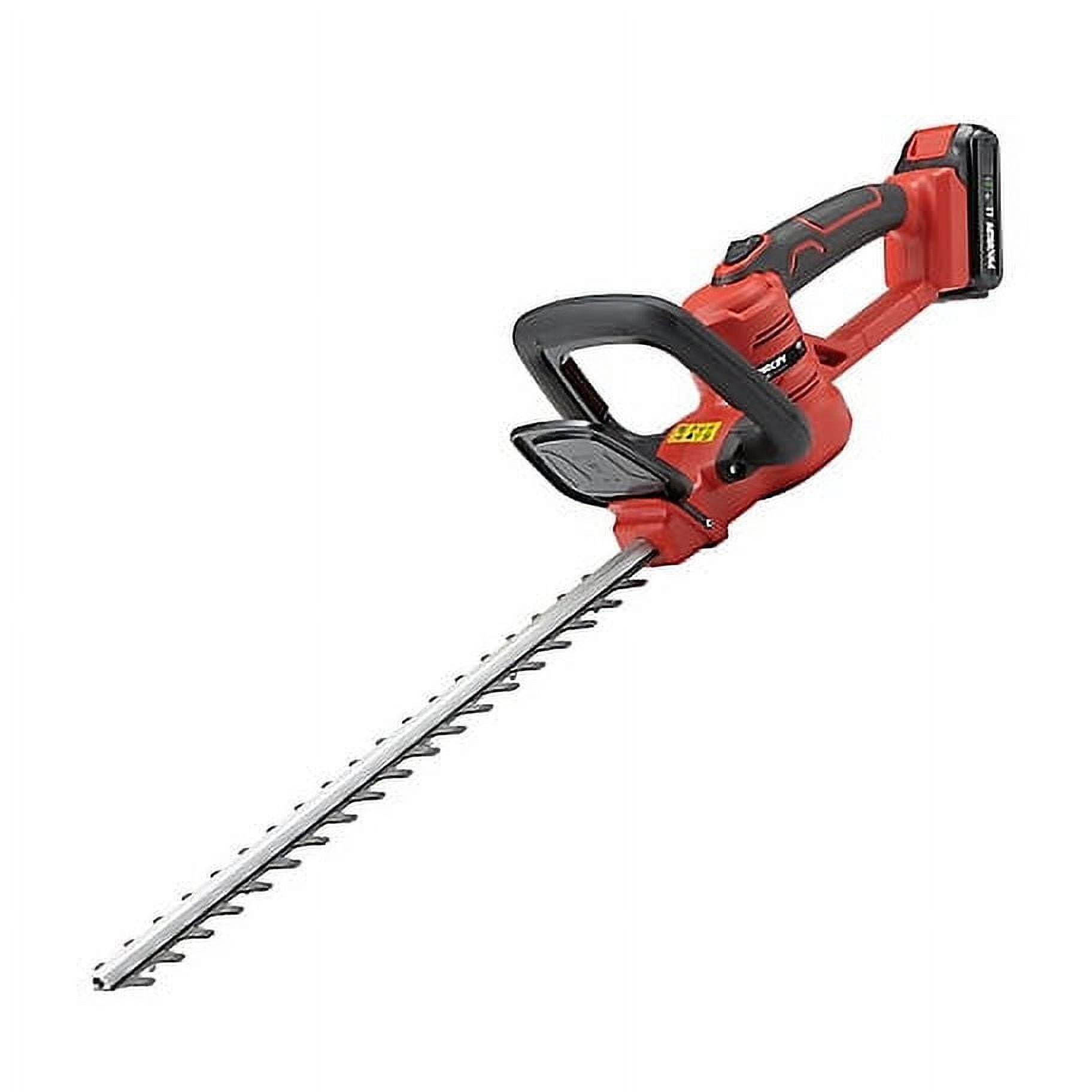PRORUN 20V 18-in. Brushless Cordless Hedge Trimmer with 4.0 Ah Battery and Charger