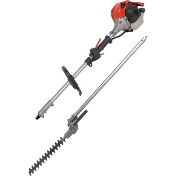 PRORUN 25.4cc Gas-Powered 2-Cycle Attachment Capable Powerhead + Articulating Hedge Trimmer Combo Kit