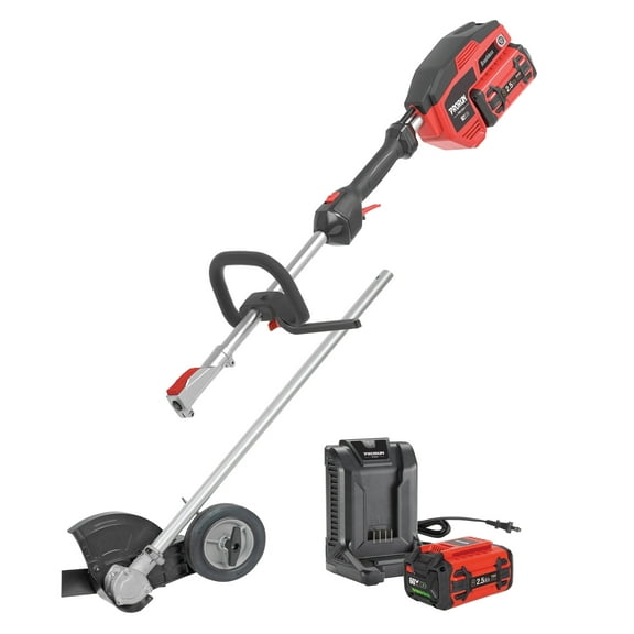 PRORUN 60V Attachment Capable Powerhead and Edger Kit with 2.5 Ah Battery and Charger