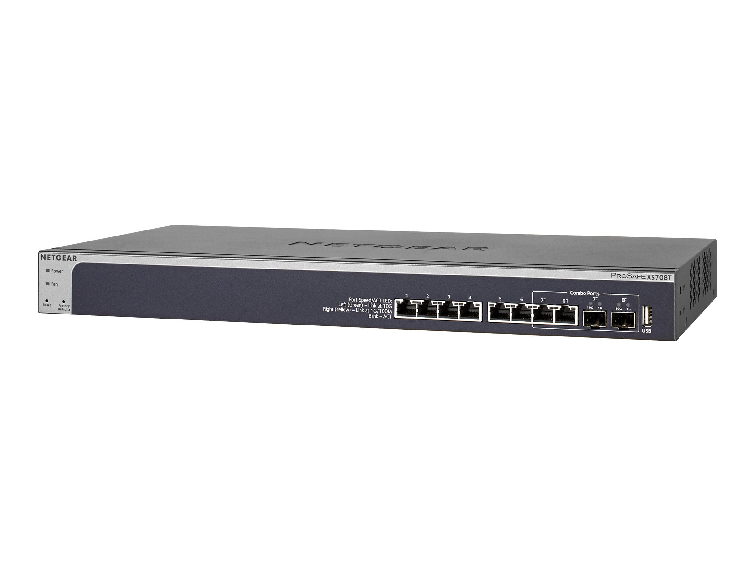 PROSAFE 8PORT 10GIGABIT ENET SMART MANAGED SWITCH