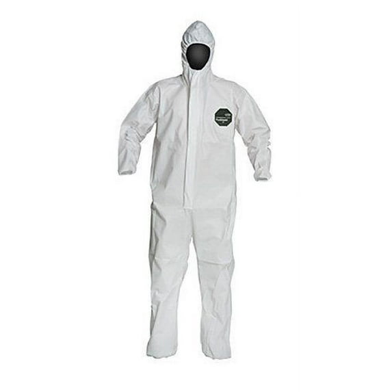 PROSHIELD® 50, COVERALL, ZIPPER FRONT, HOOD, ELASTIC WRIST AND ANKLE, STORMFLAP