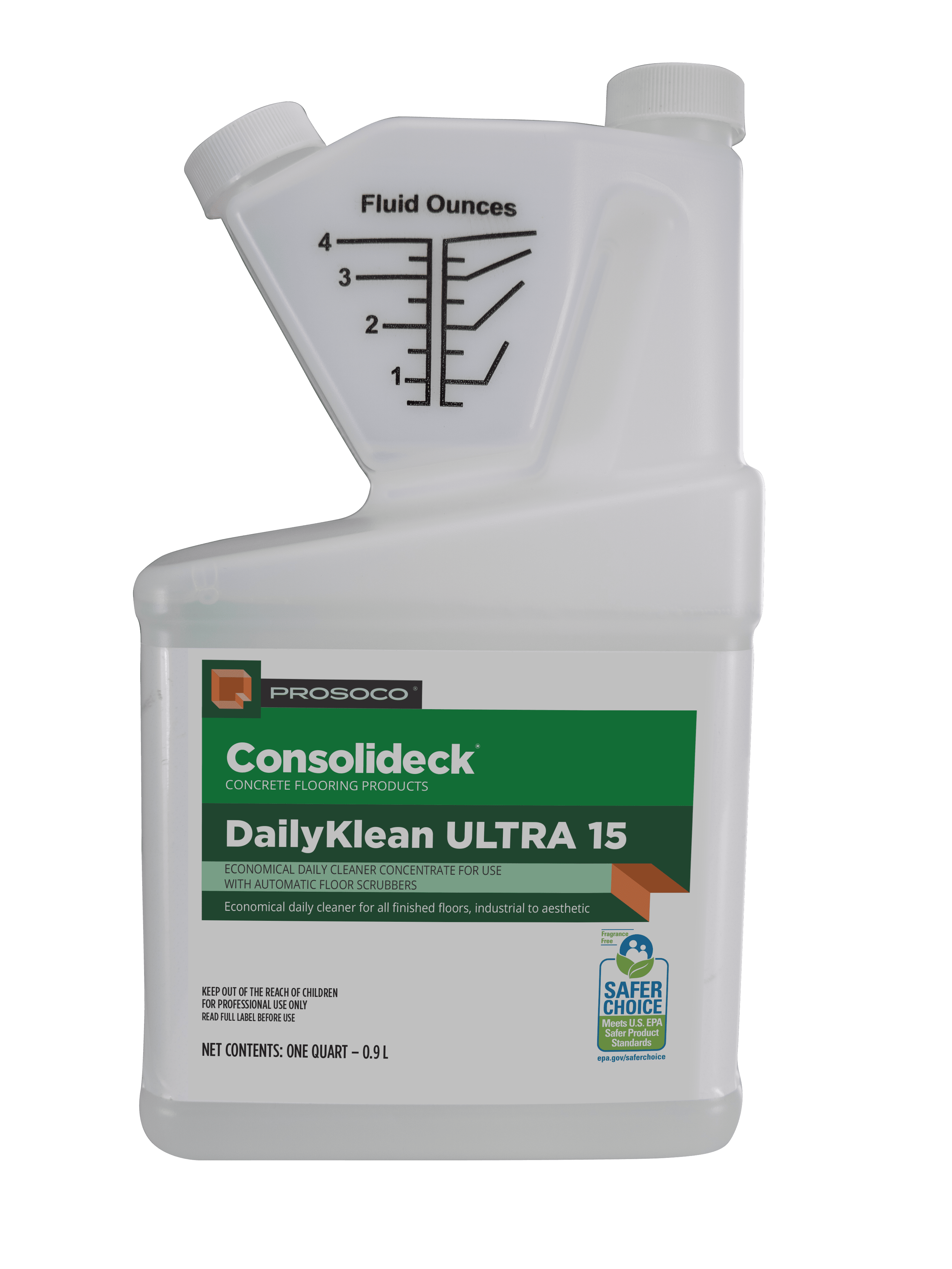 PROSOCO DailyKlean ULTRA 15 | Economical Daily Maintenance Concrete Floor Cleaner - Trusted by Professionals